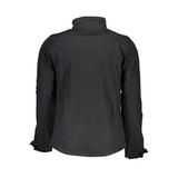 Gianmarco Venturi Black Polyester Men's Jacket