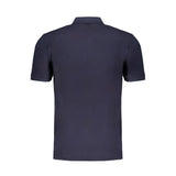 Gianmarco Venturi Blu Cotton Men Polo