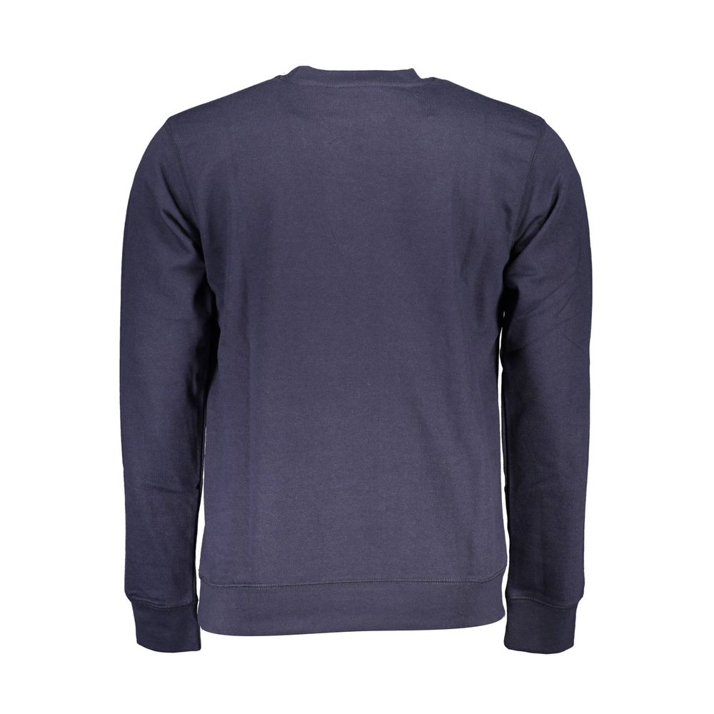 Gianmarco Venturi Blue Cotton Men's Sweatshirt