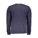 Gianmarco Venturi Blue Cotton Men's Sweatshirt