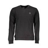 Gianmarco Venturi Black Cotton Men Sweatshirt