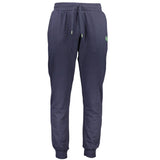 Gianmarco Venturi Blu Cotton Men's Sweatpant