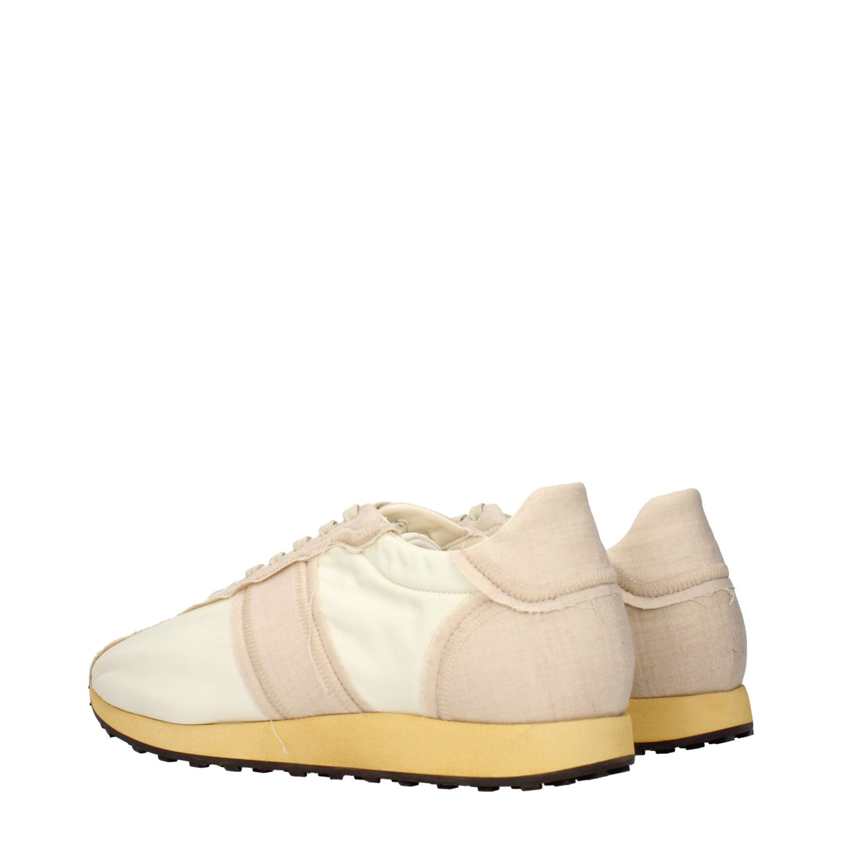 The Row Beige Fabric Athletic Sneakers