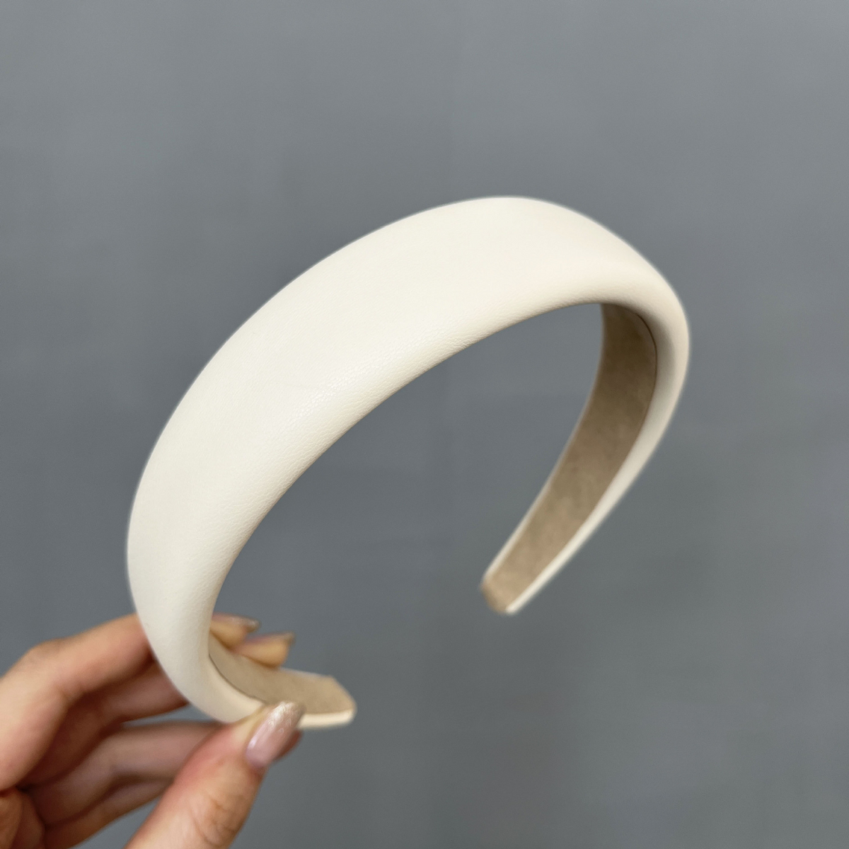 Leather & Sponge Hair Bands