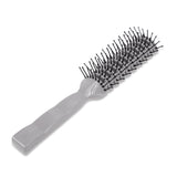VOCOSTE Vented Hair Brush Styling Brush with Ball-Tipped Bristles Vent Brush for Blow Drying Wet Short Curly or Straight Hair Hair Brushes for Women and Men Gray