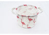 Cosmetic and Snack Storage Bins with Flamingo Design