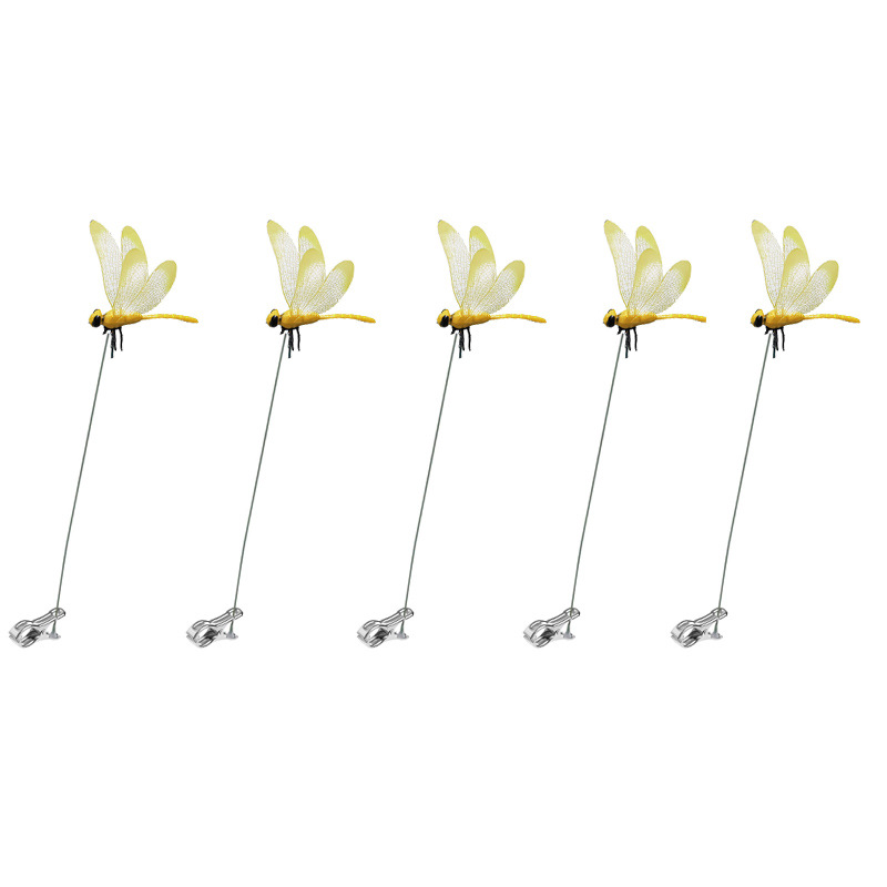 Decorative Dragonfly Garden Clips