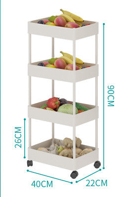 Bathroom and Kitchen Storage Rack Shelf