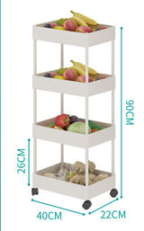 Bathroom and Kitchen Storage Rack Shelf