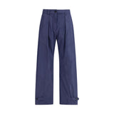 PINKO Blue Polyester Casual Pants