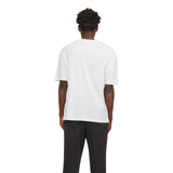 Jack Jones White Cotton T-Shirt