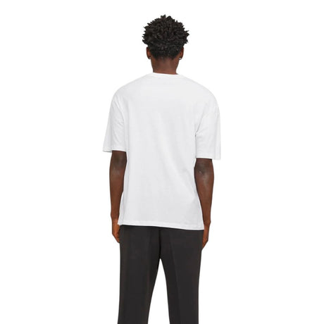 Jack Jones White Cotton T-Shirt