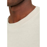 Jack Jones Beige Cotton T-Shirt
