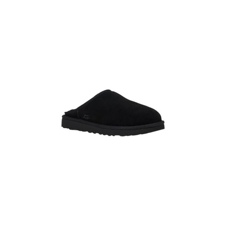 UGG Black Suede Leather Clogs