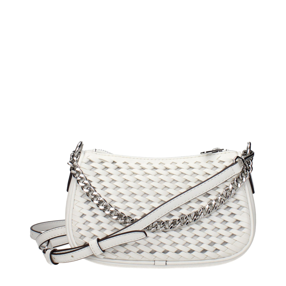 Michael Kors White Leather Handbag