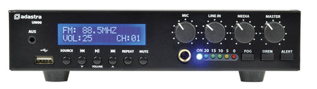 Adastra UM90 100V Compact Amplifier 90W BT/USB/FM 953.179UK