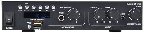 Adastra A200 Stereo Amplifier BT/USB/FM 2x35W@8ohm 953.425UK