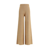 Max Mara Beige Wool Casual Pants