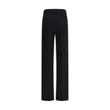Max Mara Black Camel Hair  Casual Pants