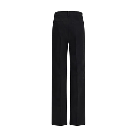 Max Mara Black Camel Hair  Casual Pants