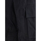 Dolce & Gabbana Black Cotton Cargo Pants