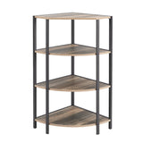 4-Tier Corner Shelf,Multipurpose Display Storage Stand For Kitchen,Home Office,living Room,Small Space