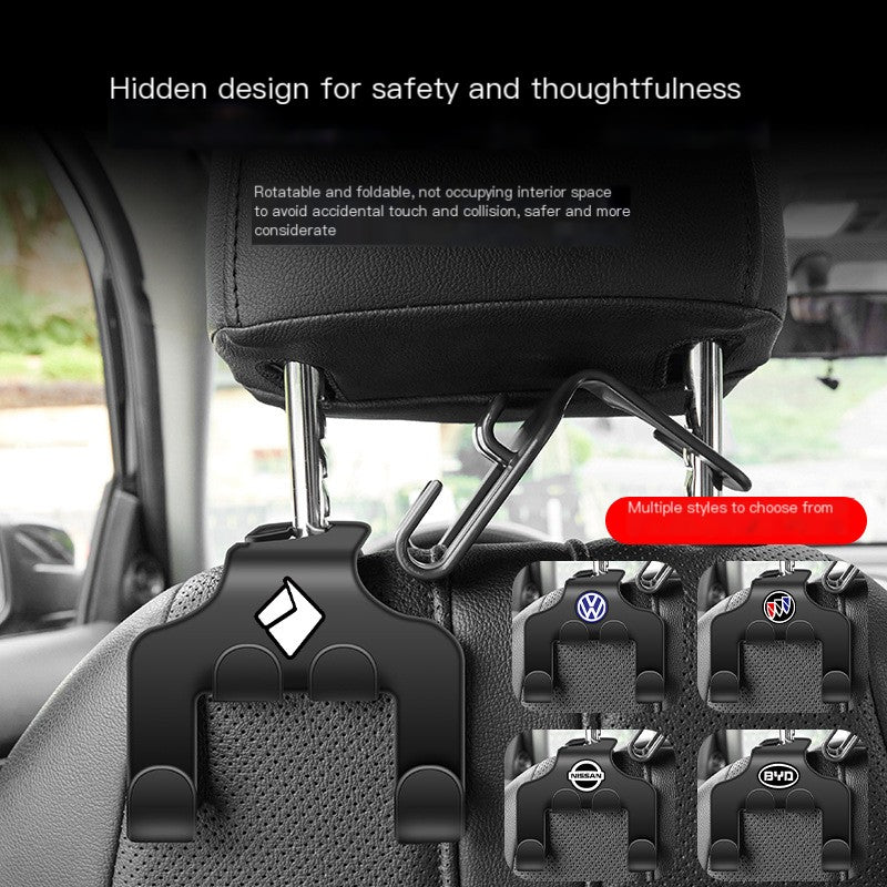 Universal Car Seat Back Hook and Phone Holder
