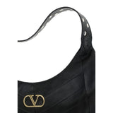 Valentino Garavani Black Lamb Ovis Aries Aries Shoulder Bag