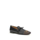 Valentino Garavani Black Goatskin Slip-On Loafers