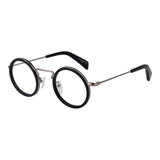 Yohji Yamamoto Black Metal & Plastic Glasses (Frames)