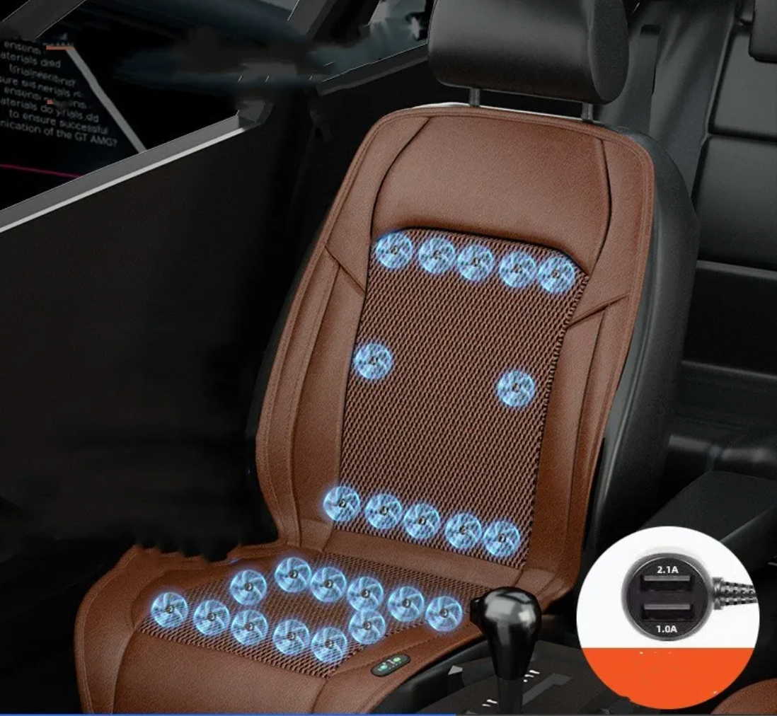 Ventilated Car Seat Cushion with Fan