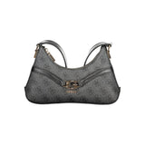 Guess Jeans Nero Poliuretano Women Shoulder Bag