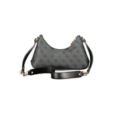 Guess Jeans Nero Poliuretano Women Shoulder Bag
