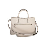 Guess Jeans Beige Polyurethane Women Handbag