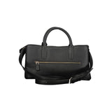 Guess Jeans Nero Poliuretano Women Handbag