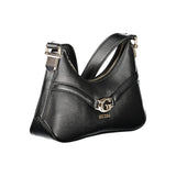 Guess Jeans Nero Poliuretano Women Shoulder Bag
