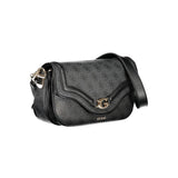 Guess Jeans Nero Poliuretano Women Handbag