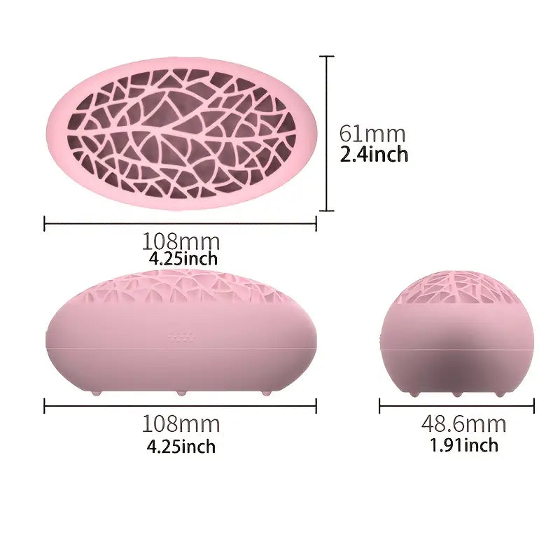 Silicone Makeup Brush Holder and Organizer Rack (1pc)