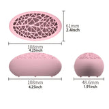 Silicone Makeup Brush Holder and Organizer Rack (1pc)