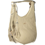 Laura Biagiotti Beige PVC Women's Handbag