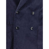 Gi Capri Blue Cotton Blazer