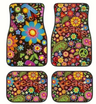 Vintage Bohemian Style Car Floor Mat