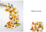 3D Butterfly Wall Stickers for Home Decor (12 Pack)