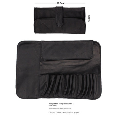 Women's 12/18 Hole Makeup Brush Organizer Travel Case