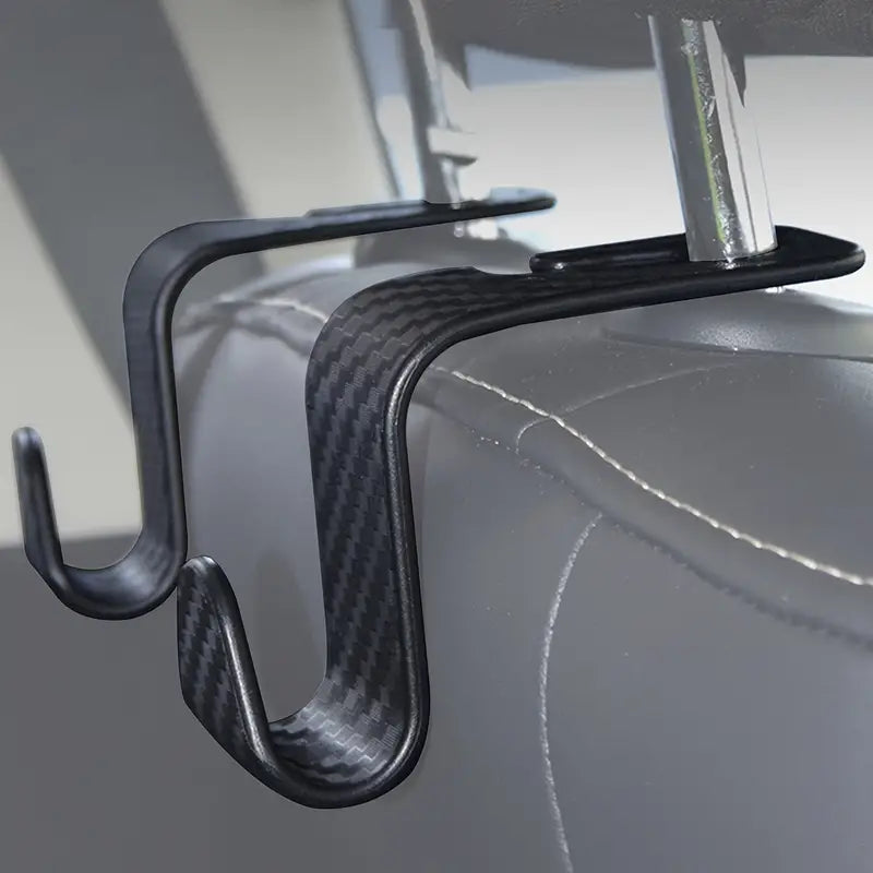 Car Seat Hooks (2/5/9 pcs) - Durable Carbon Fiber Design