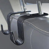 Car Seat Hooks (2/5/9 pcs) - Durable Carbon Fiber Design