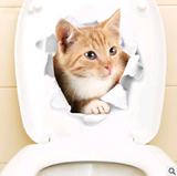 Cute 3D Cat Wall Stickers for Home Decor