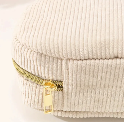 Corduroy Storage Cosmetic Bag