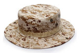 Camouflage Outdoor Round Brim Hat for Hiking