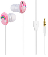 Unicorn Cartoon Headphones with Mic